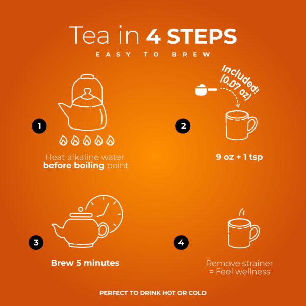 Té Constipation, Digestion & Cortisol Levels | Té para el estreñimiento - Image 5